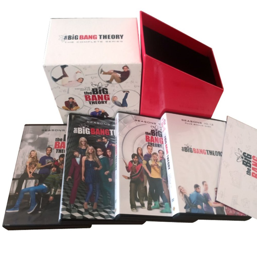 The Big Bang Theory The Complete Series Season 1-12 DVD New Sealed Box Set